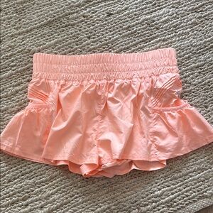 Free People Peach Skorts